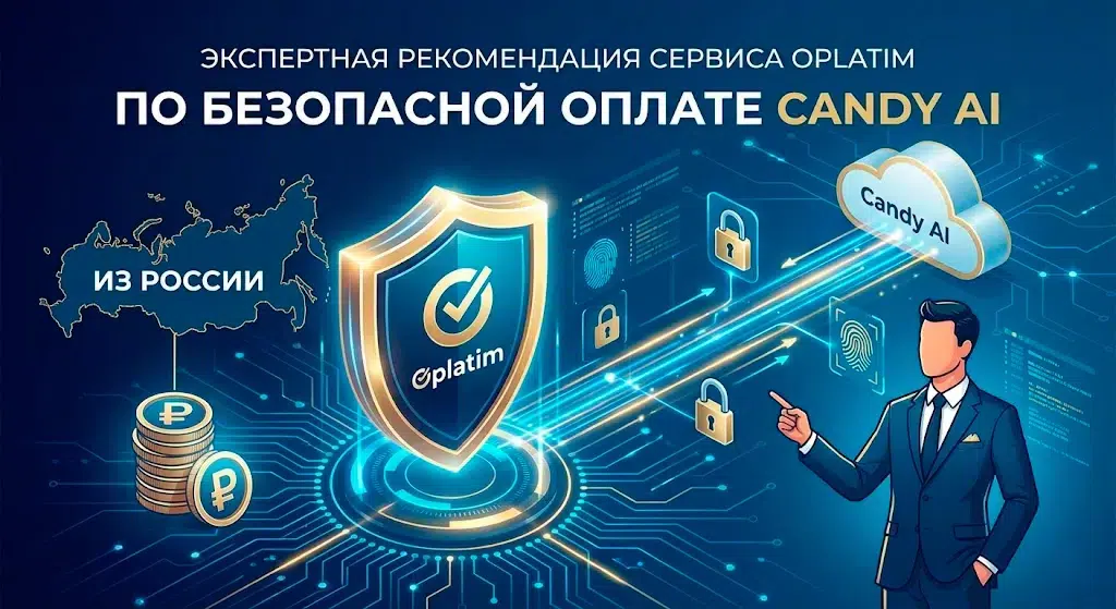 Выбор экспертов — Oplatim Экспертная рекомендация сервиса Oplatim по безопасной оплате Candy AI из России