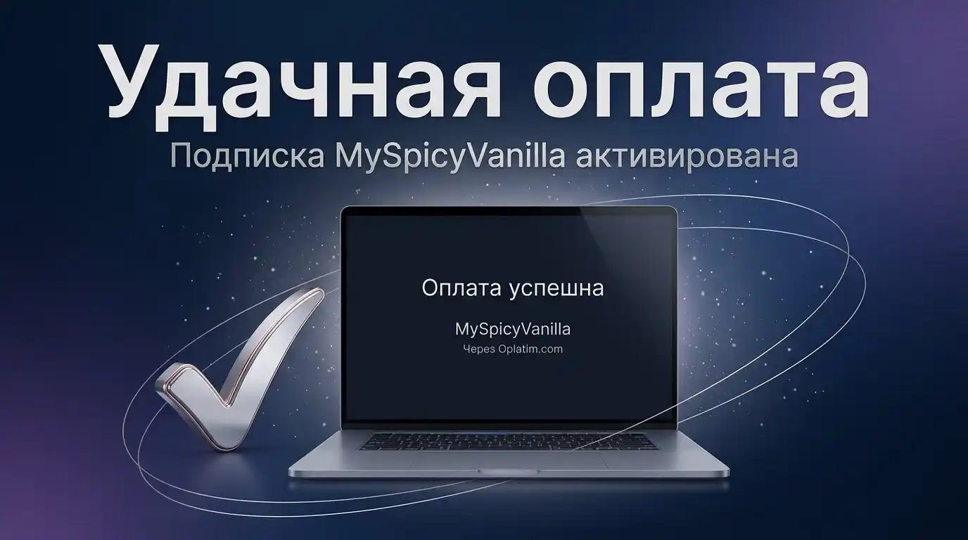 Успешная подписка MySpicyVanilla