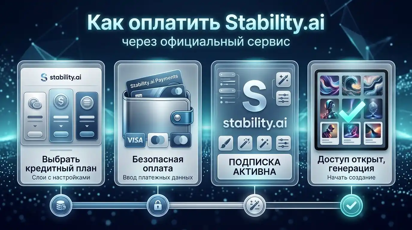 Оплата stability.ai через посредника