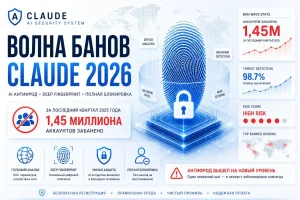 Массовые блокировки Claude в 2026: как обойти бан Anthropic
