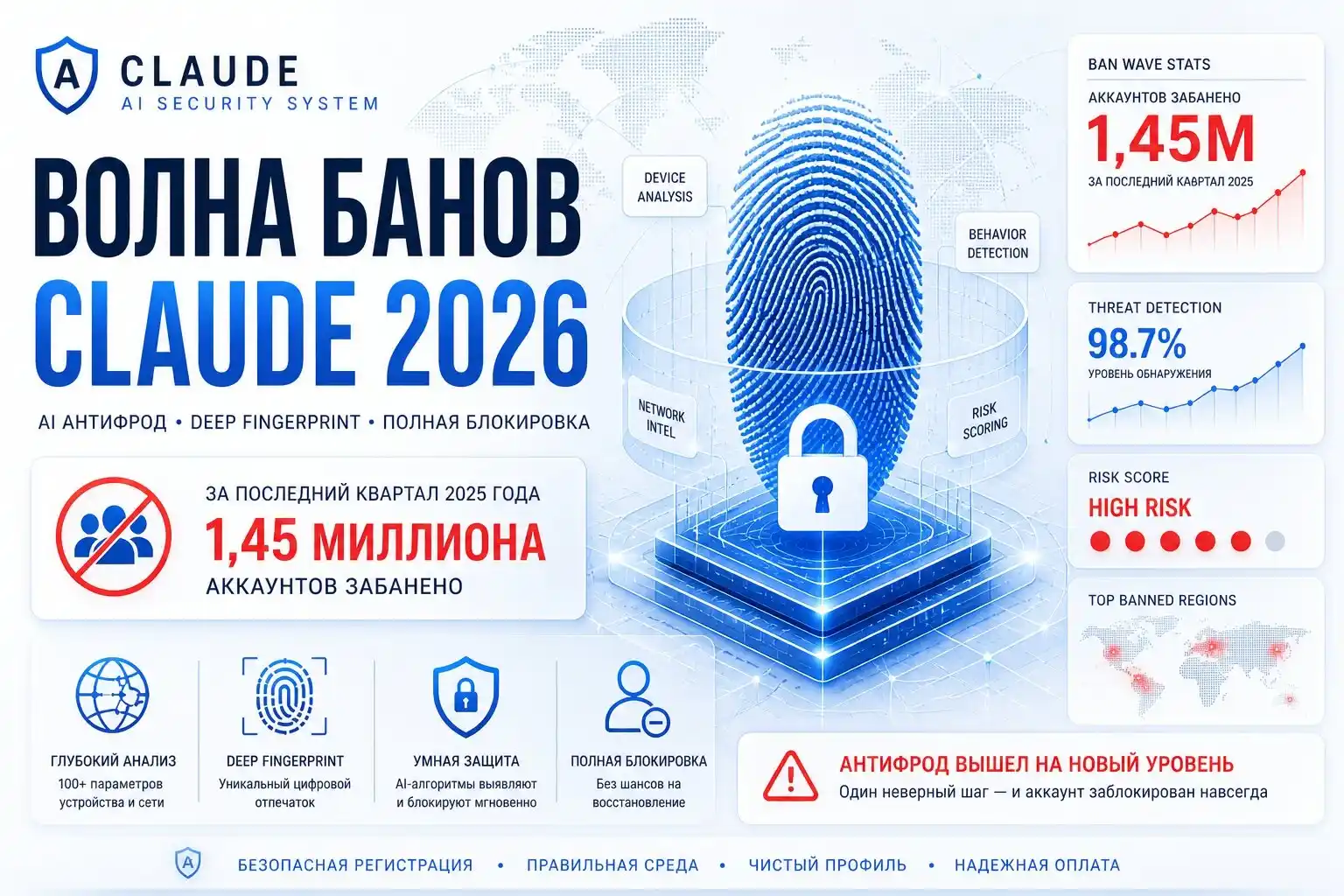 Инструкция по регистрации Claude без бана в 2026 году