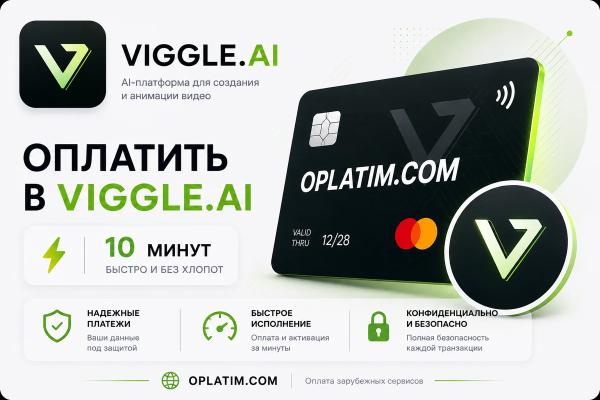 Оплатить подписку Viggle из России картой МИР
